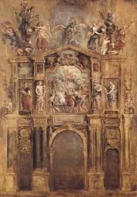 Peter Paul Rubens The Arch of Ferdinand (mk27) Sweden oil painting art